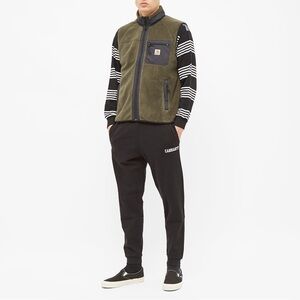 CARHARTT WIP PRENTIS VEST LINER, medium, Cypress & Black
